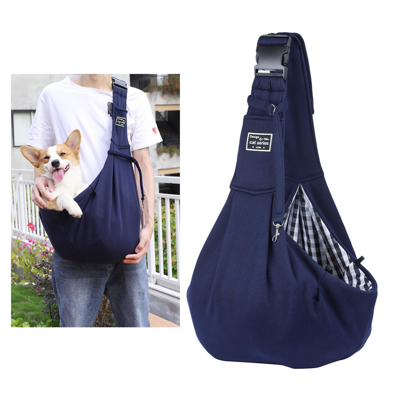 Hand    Carrier Bag Cat Dog Collapsible Single Shoulder Bag Dark