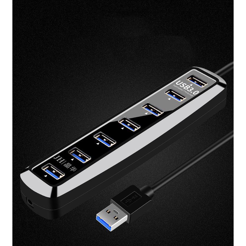 Bộ chia USB 3.0 ra 7 cổng USB 3.0 có nguồn rời - Jinghua Z432 - Hồ Phạm