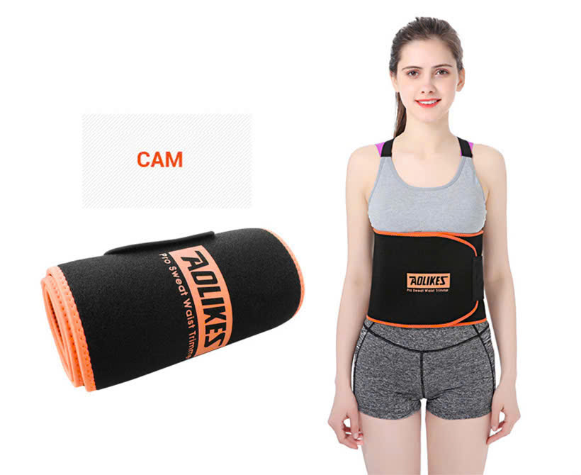 Đai quấn giảm mỡ bụng AOLIKES A-7980 giảm béo định hình vòng eo tập gym, yoga