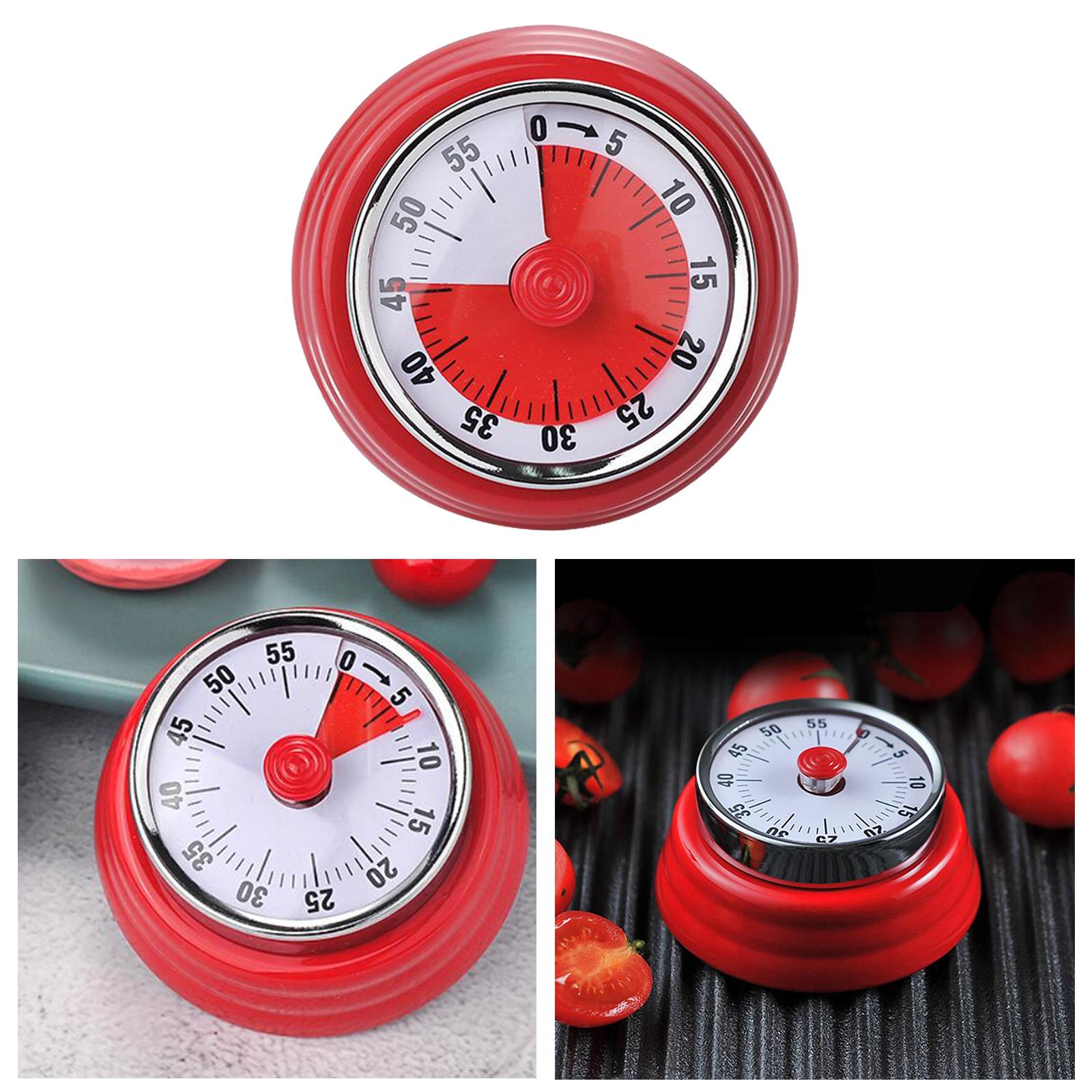 Portable Kitchen Timer Cooking Timer Retro Mechanical Clockwork Clock