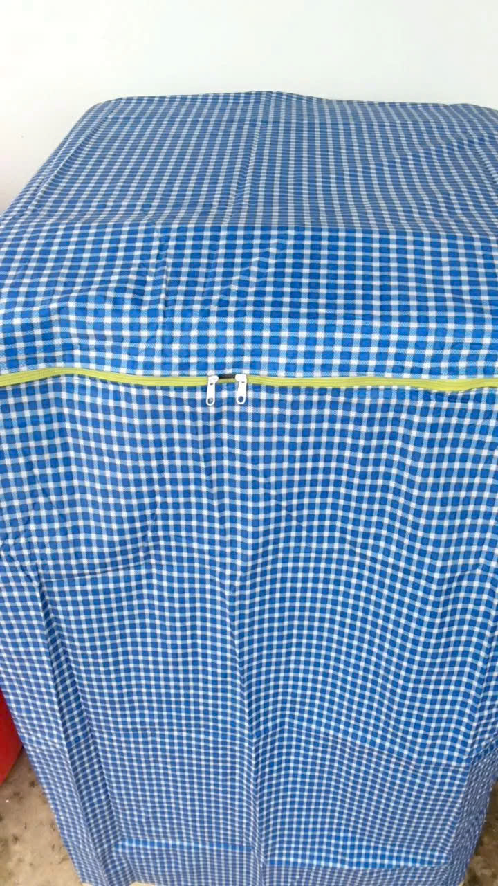 Áo phủ  máy giặt cửa ngang (trước) cho máy từ 11- 15 kg ,vải dù siêu bền tiện lợi , chống thấm nước , bảo vệ máy giặt dưới mọi thời tiết 