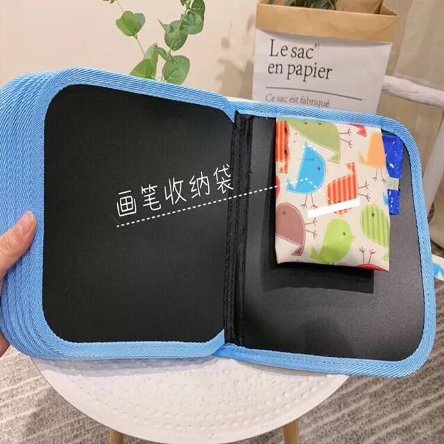 Vở Vẽ Xóa Được, Vở Tự Xóa, Sách Viết Xóa Được 10 Trang Tặng Kèm 6 Bút - Hàng Chính Hãng