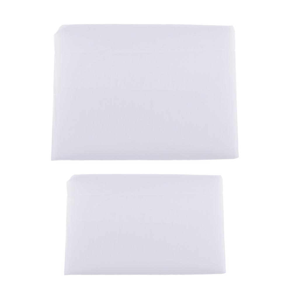 2M Iron On Fusible Interfacing Interlining Lining Fabric Black White Sewing BTY
