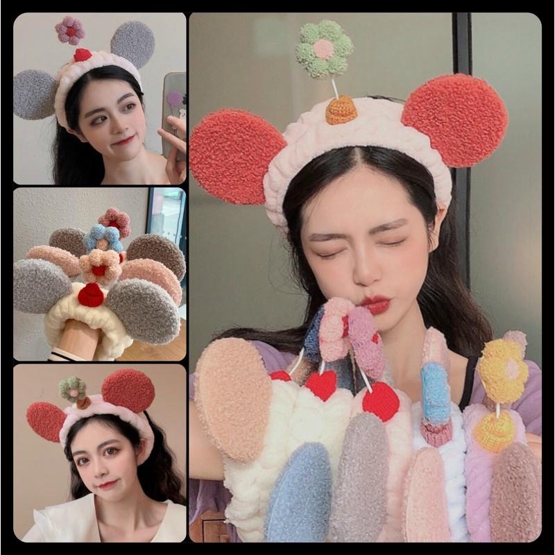 Turban cài tóc xinh đẹp, tiện lợi bờm hình cute cho nữ đẹp, giá rẻ