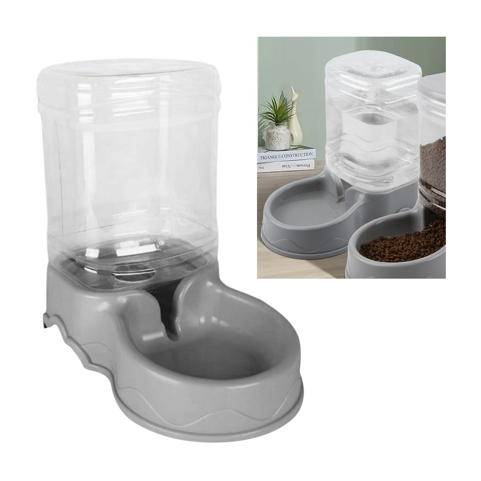 2x Automatic Cat Feeder, Transparent Timed Cat Feeder Only for Dry Food Cat