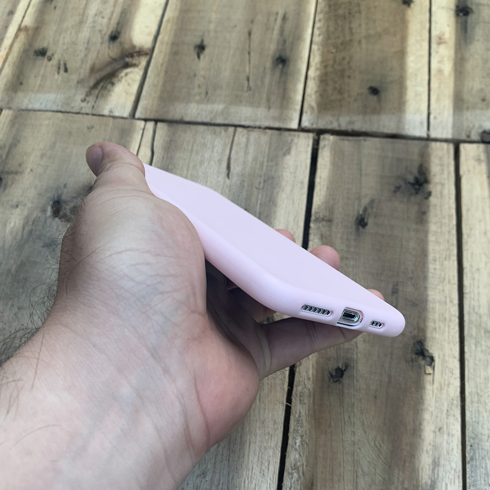 Ốp lưng dẻo mỏng dành cho iPhone X / iPhone XS - Màu hồng
