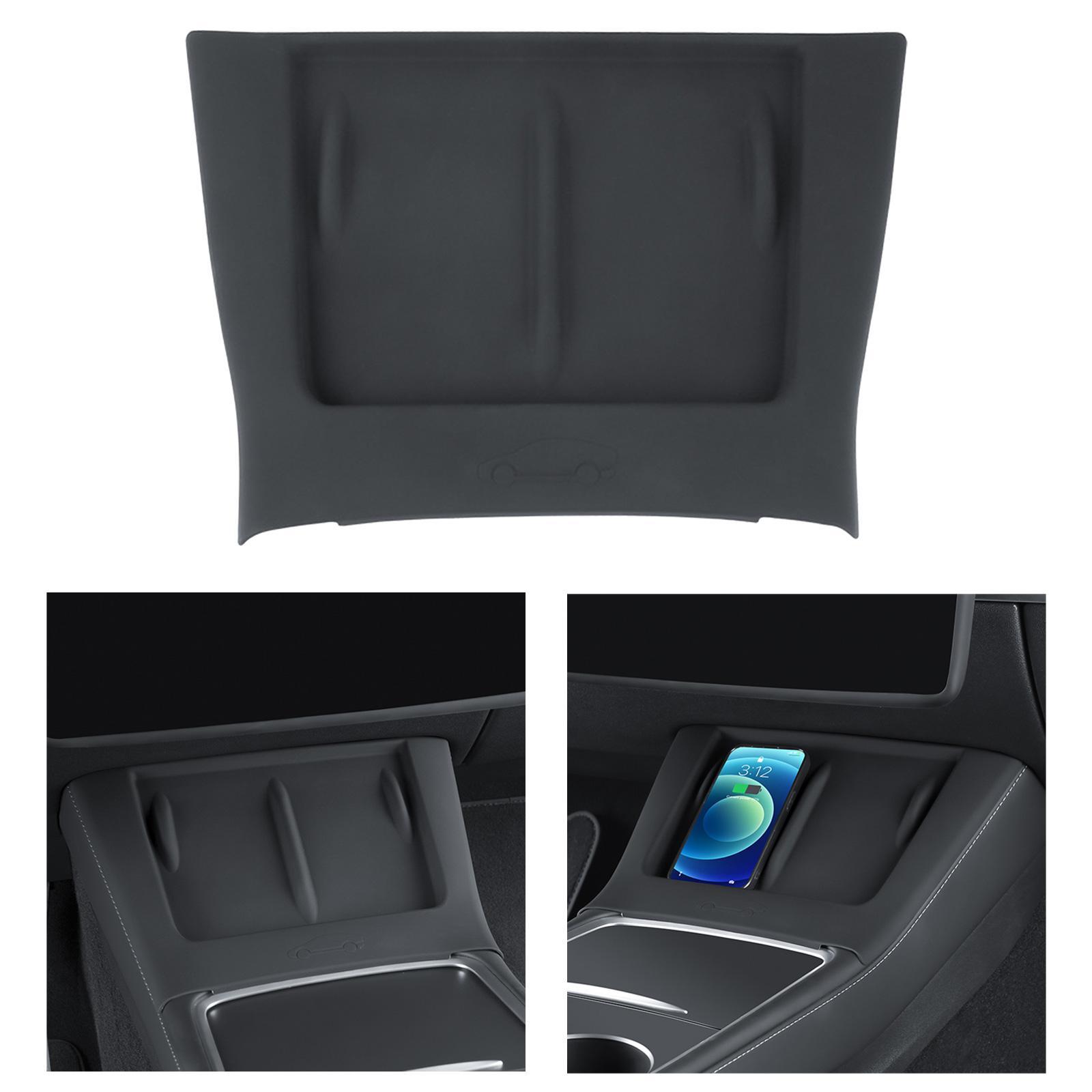 Center Console  Mat Car Silicone Mat for Tesla