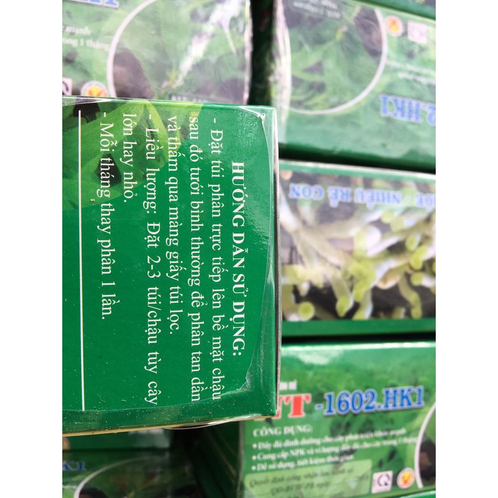 Thùng phân bón NT 1602 HK 1 30 hộp x 20 túi lọc