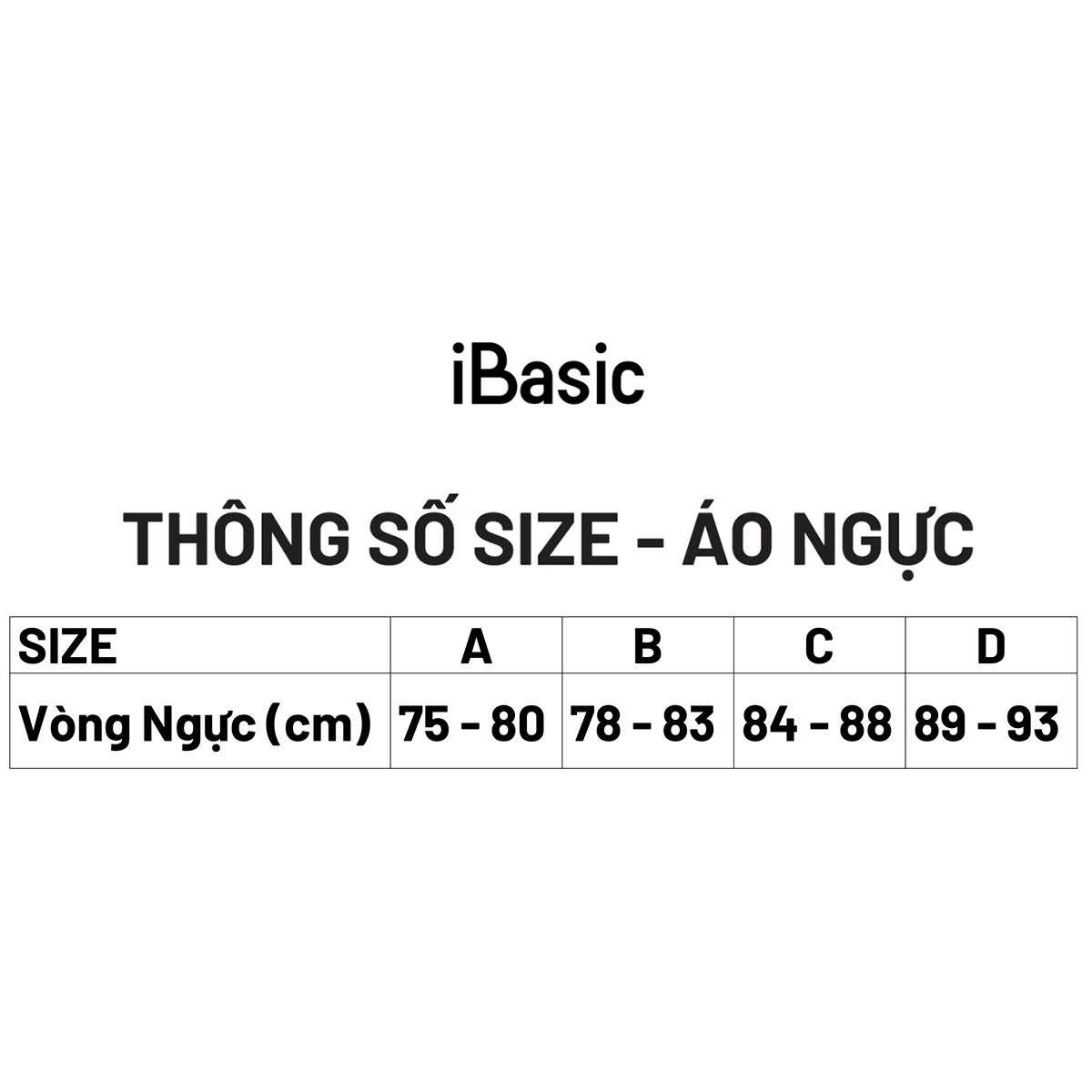 Áo ngực nữ phụ kiện dây trong iBasic PK069