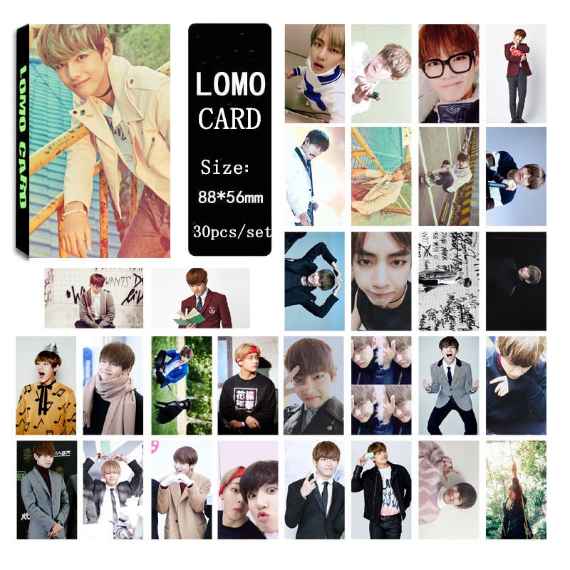 Lomo card V BTS 