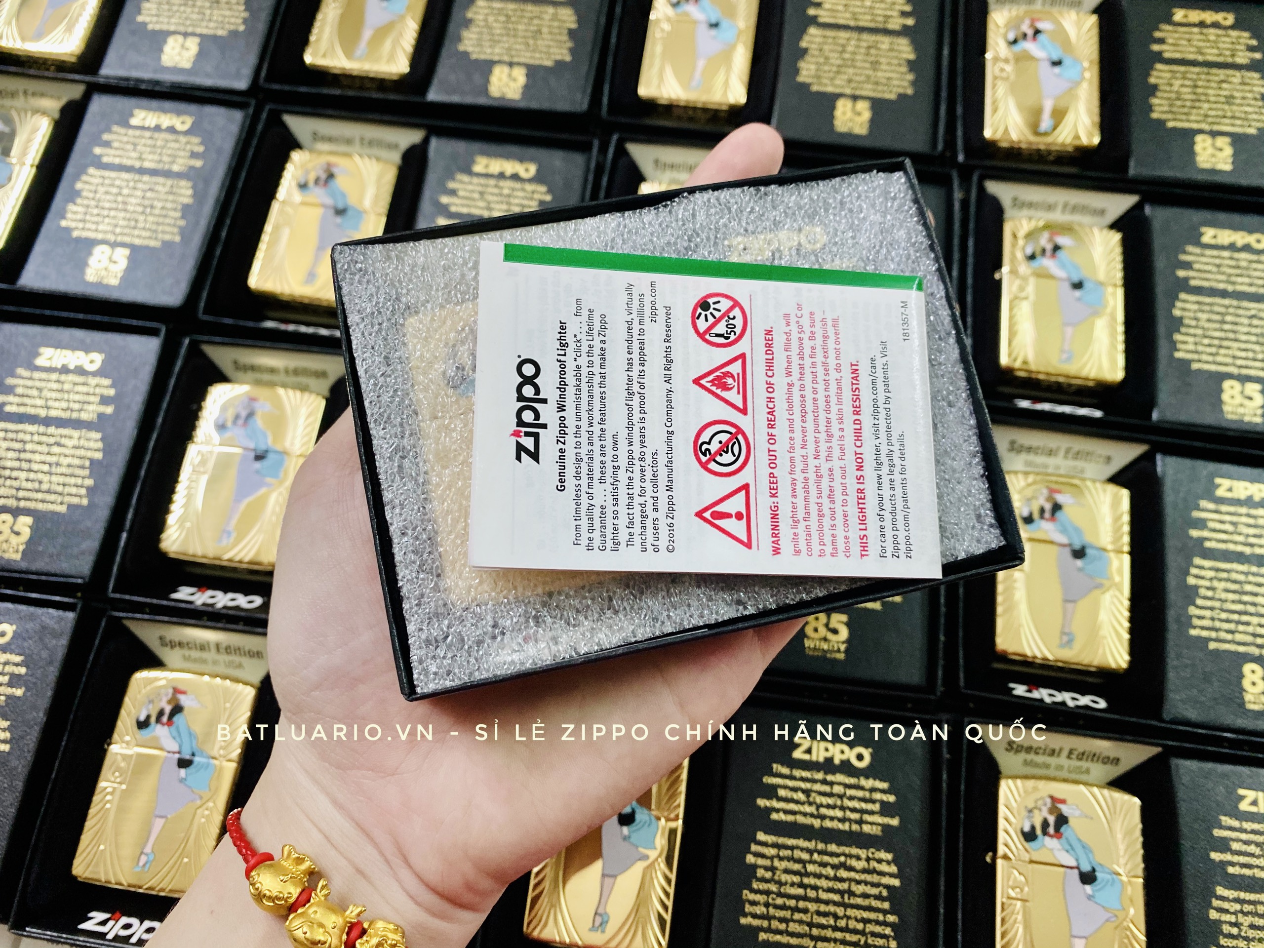 Bật Lửa Zippo 48413 – Zippo Windy 85th Anniversary Collectible