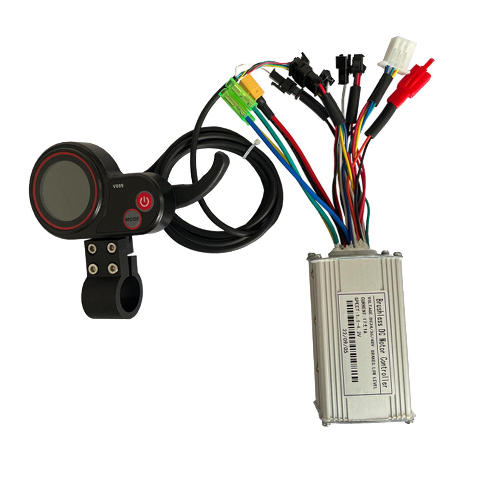 Electric Scooter Brushless DC Controller LCD Display Sensitive Control Speed Display Motor Brushless Controller