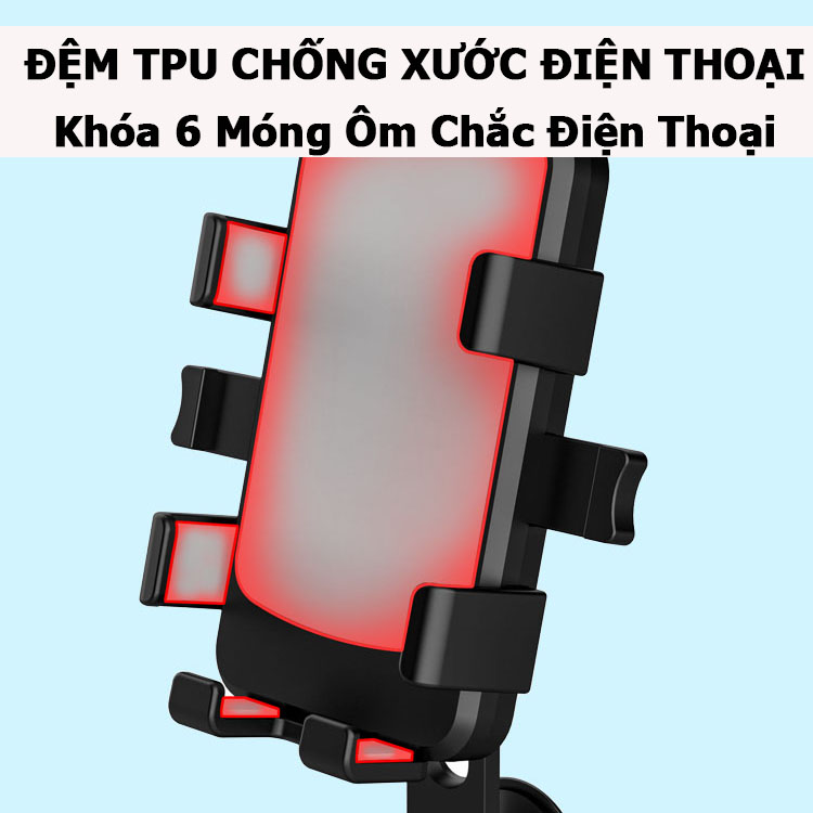 Giá Đỡ Điện Thoại Kẹp Ghi Đông Xe Đạp; Giá Đở Gắn Tay Lái Xe Địa Hình; Xe Đạp Thể Thao - hàng nhập khẩu