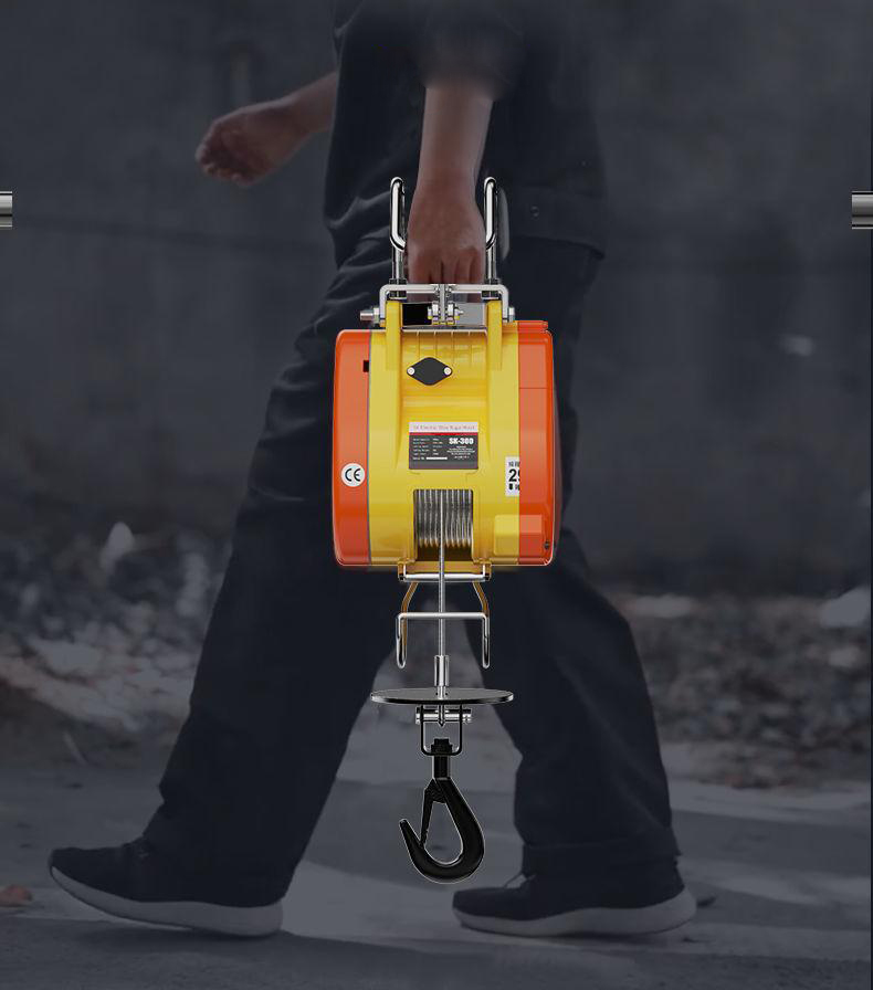 Máy tời điện ABG (KOIO), Tời Điện Mini, nâng, hạ và kéo vật nặng, sử dụng trên các công trường