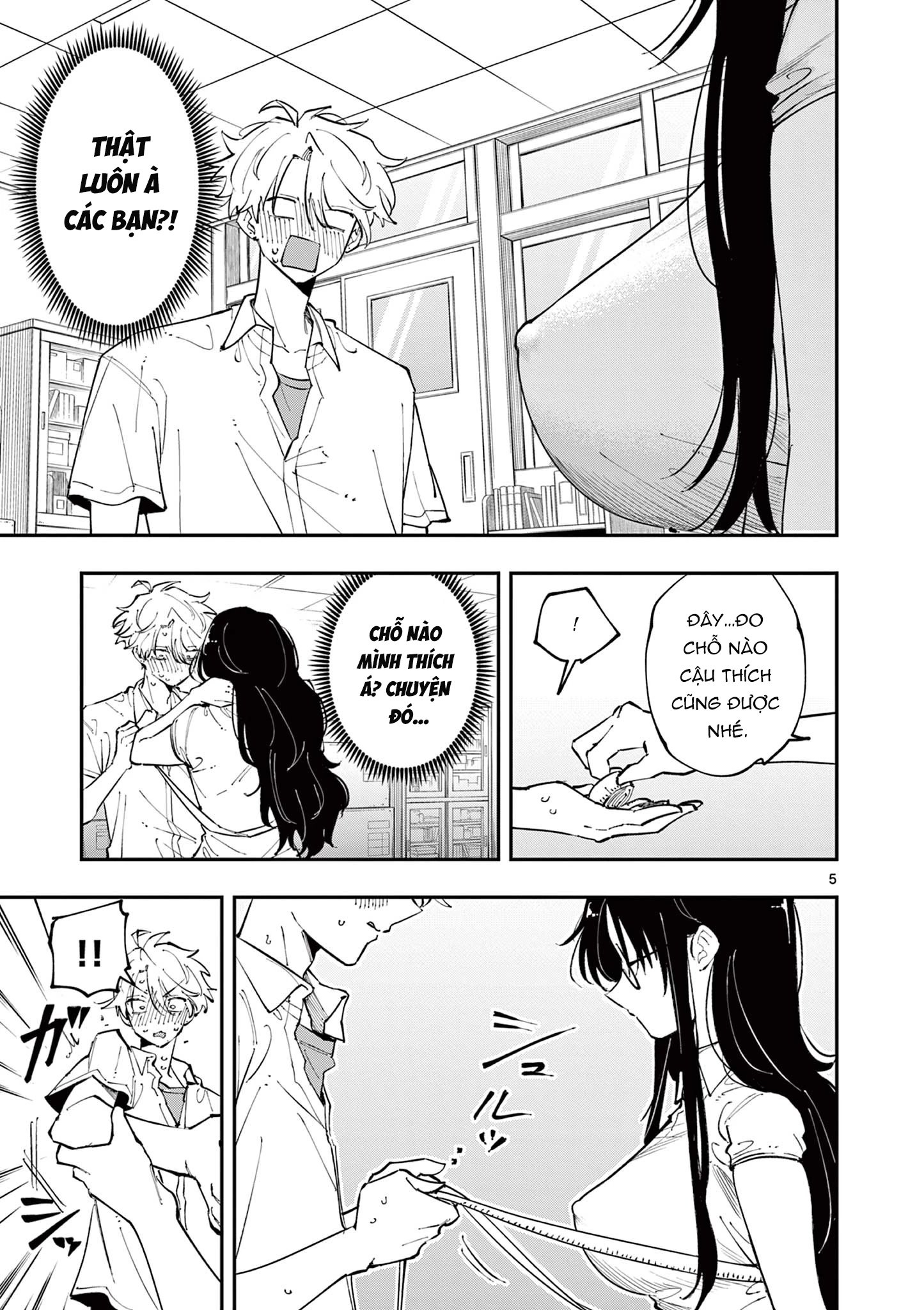 cậu bạn bàn bên cứ nhìn tôi bằng ánh mắt đó - tonari no seki no yatsu ga souiu me de mitekuru chapter 14 5