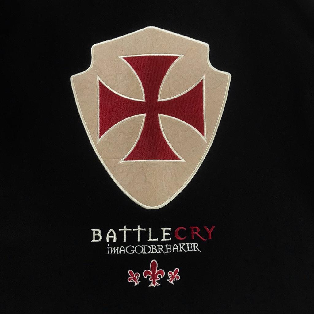Áo Khoác Varsity Battle Cry Đen iMA God Breaker