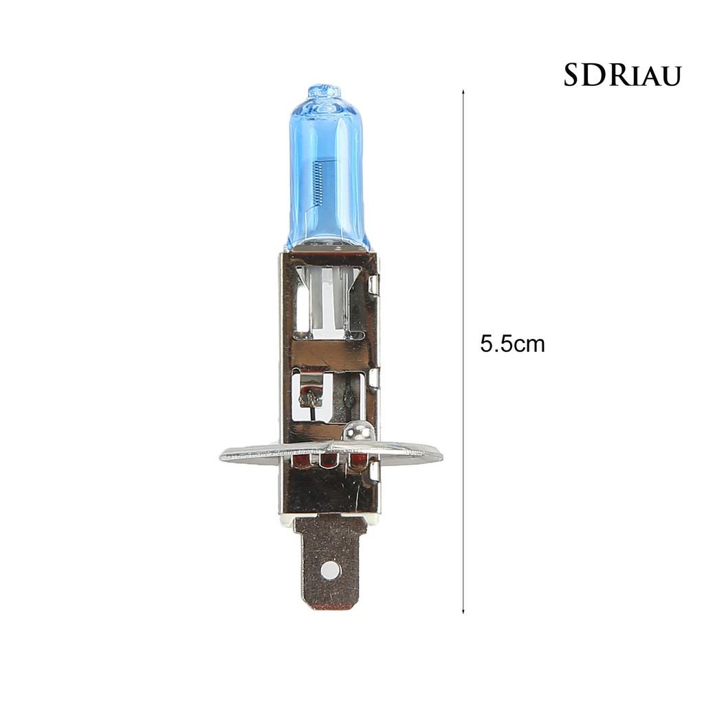 2 Bóng Đèn Halogen Siêu Sáng H1 12v 55w 5000k Cho Xe Hơi