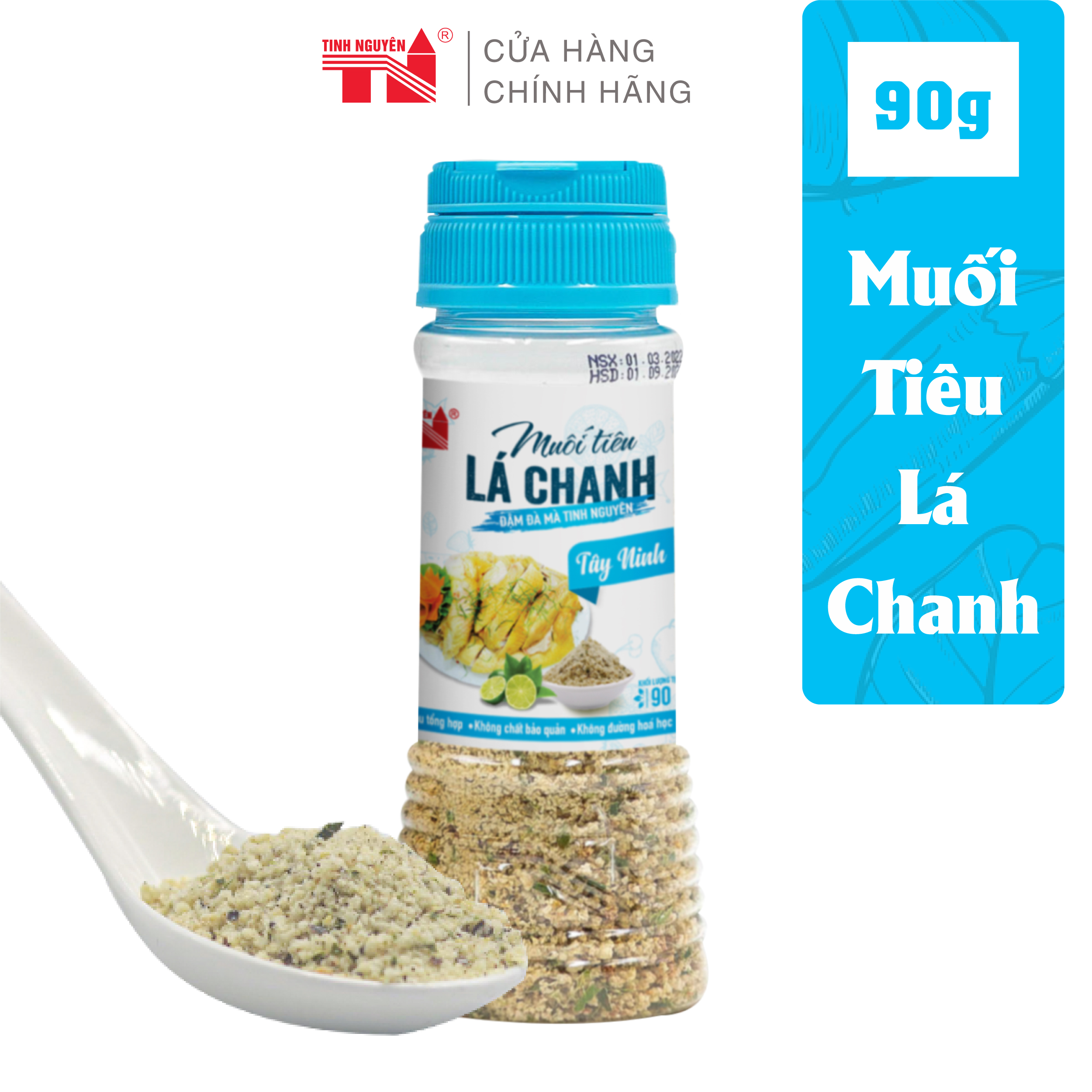 Muối Tiêu Lá Chanh Tinh Nguyên (90g)