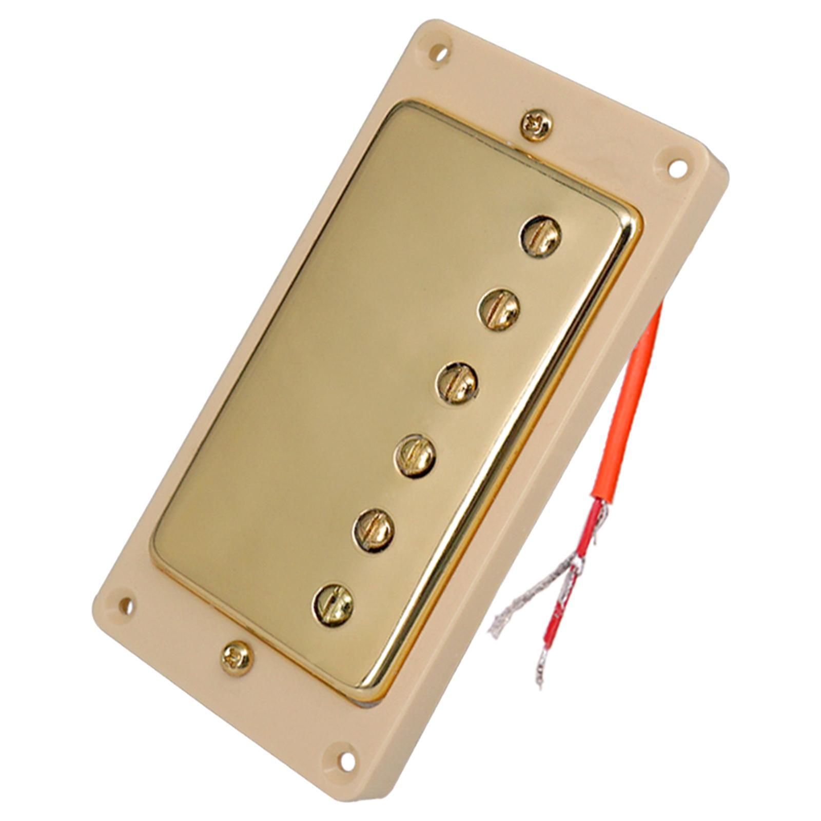 Pro Double Coil Pickup Part 5.2cm, Electric Guitar Neck Bridge Pickup, Guitar Neck Pickup Gear Tools for LP Guitar, Electric Guitar Supplies