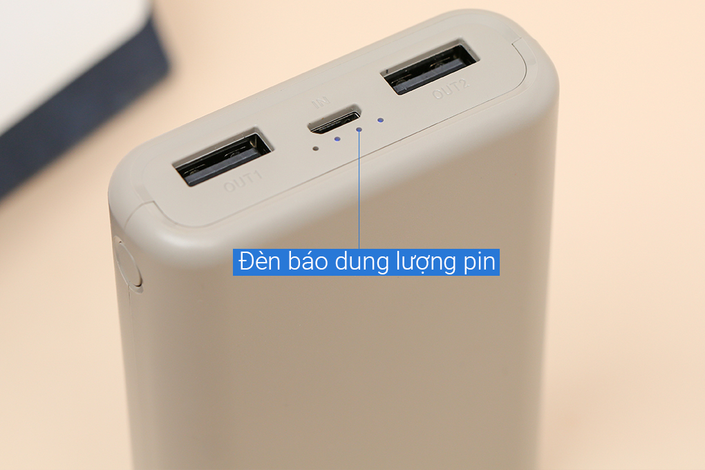 Pin sạc dự phòng Polymer 10.000 mAh AVA+ PJ JP192 - Hàng chính hãng - Xám