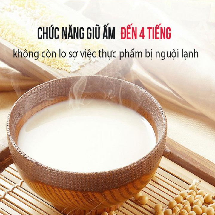 Máy xay, nấu, làm sữa hạt đa năng thương hiệu DSP cao cấp - Dung tích: 1.75L - Quay đảo làm nóng 360 độ - Hàng Nhập Khẩu