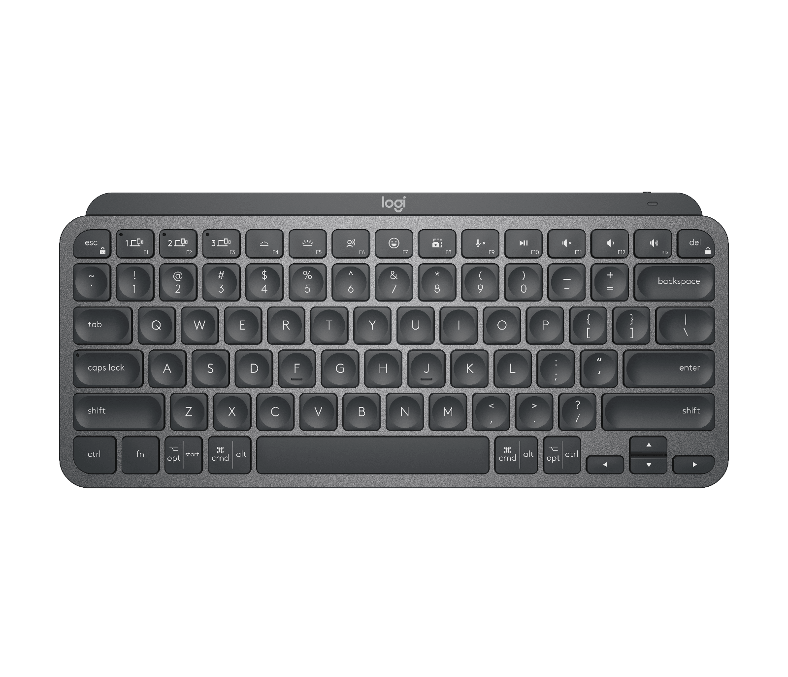 Bàn phím không dây bluetooth Logitech MX Keys Mini - Hàng Chính Hãng