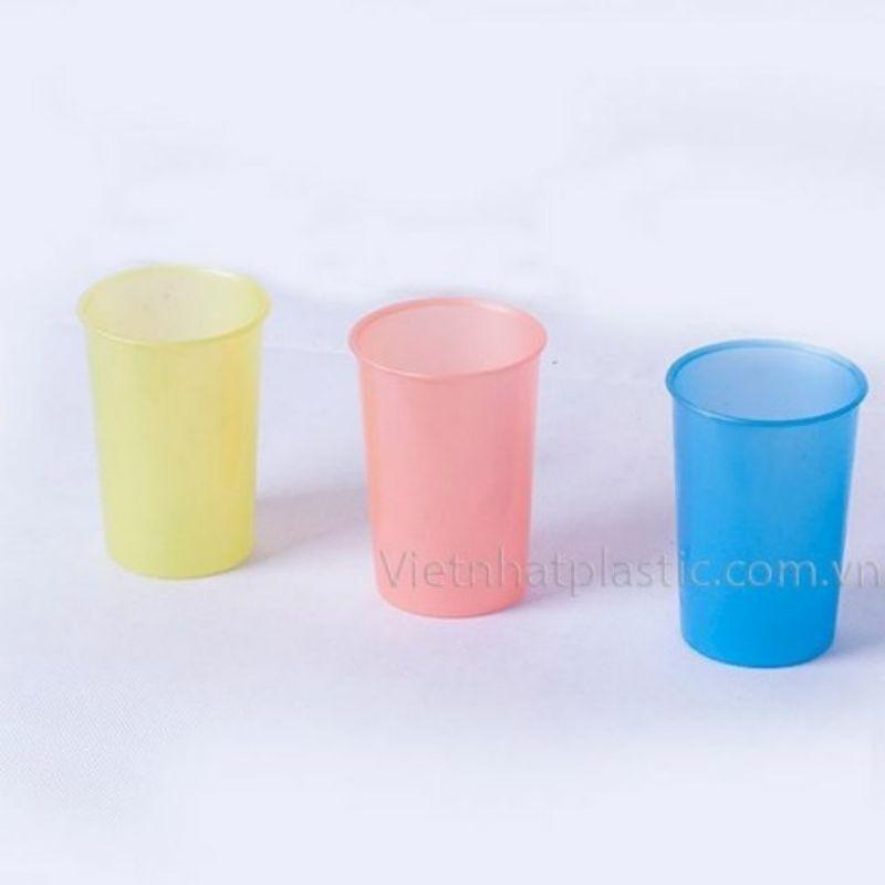 Cốc phíp nhựa uống nước Việt Nhật 330ml - Cốc nhựa chịu nhiệt cao cấp bền đẹp