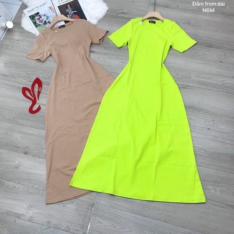 ĐẦM THUN MAXI MỚI VỀ NHIỀU MÀU LUÔN Ạ