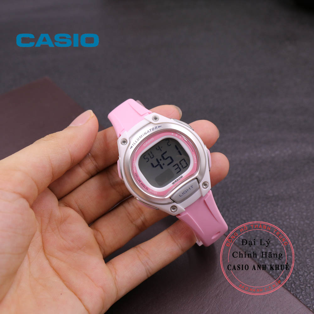 Đồng Hồ Nữ Dây Cao Su Casio LW-203-4AVDF (34.6mm)