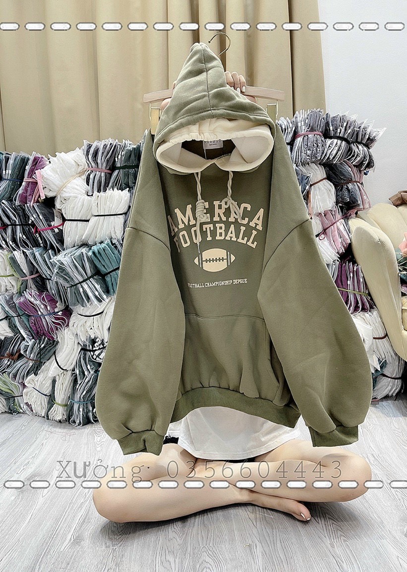 Áo nỉ Hoodie AMERICA