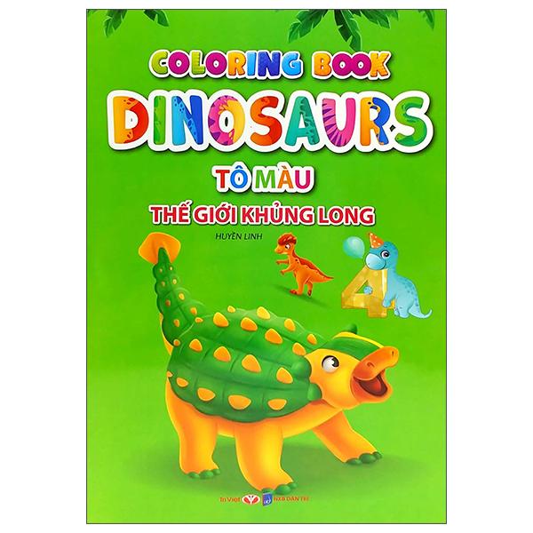 Tô Màu Thế Giới Khủng Long Dinosaurs 4