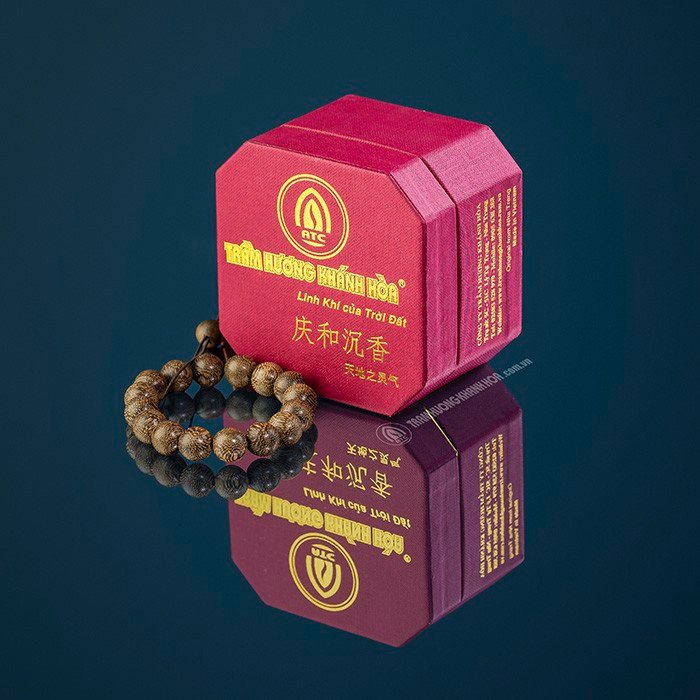 Vòng Kỳ Nam Tài Lộc ATC 77346 16 Hạt 12mm