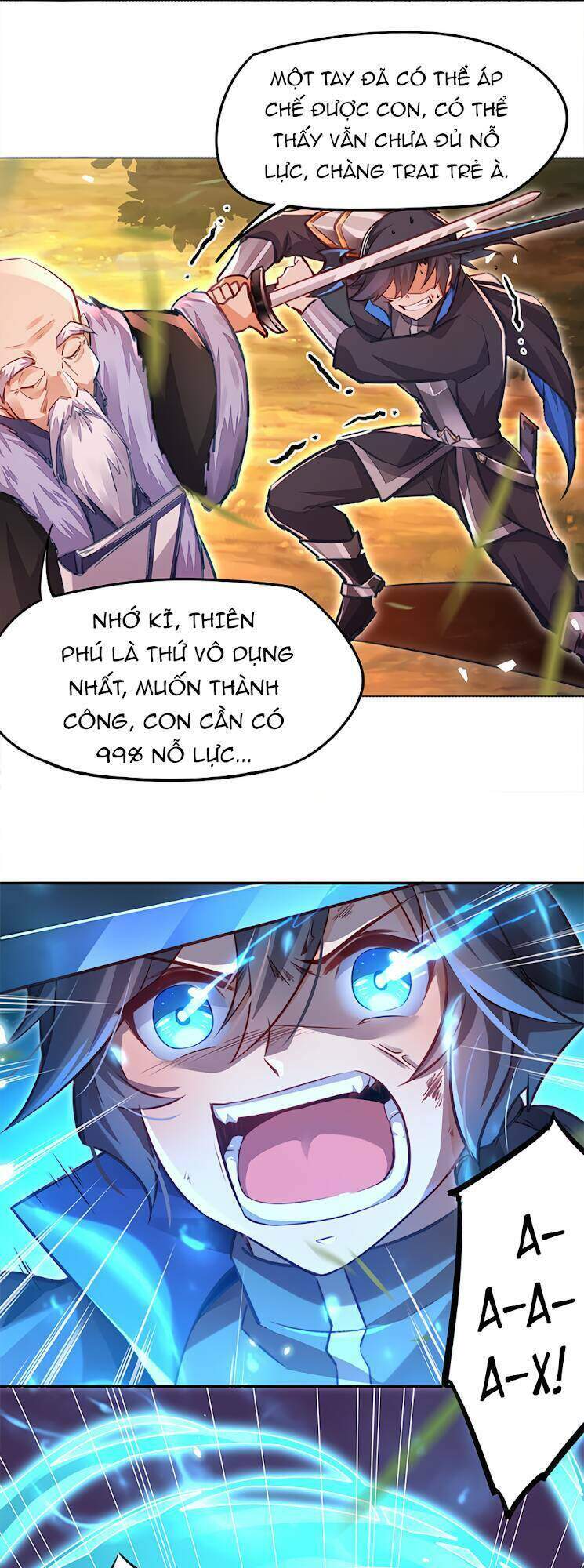 cuộc sống của kiếm thần cũng không hẳn là chán chapter 1 5