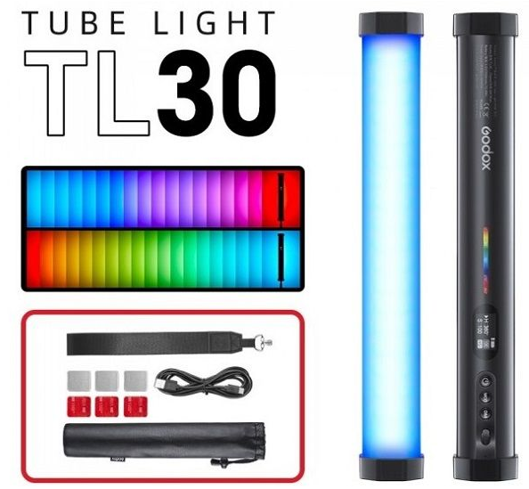 Đèn Led Tube Light Godox TL30 RGB Hàng Chính Hãng