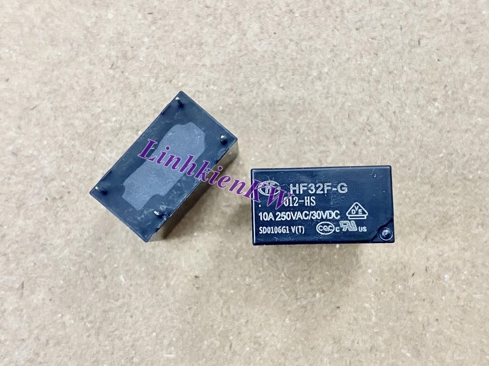 Relay HF32F-G 10A 250VAC/30VDC HOngfa Mới Chính gốc 100%