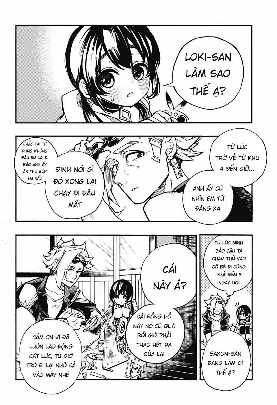 những bức họa quái dị của phù thủy chapter 8 29