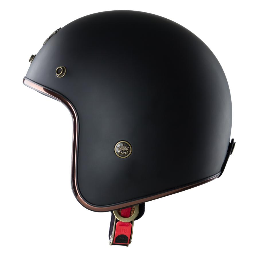 Mũ Bảo Hiểm 3/4 Đầu Royal M20C Ruby Trơn