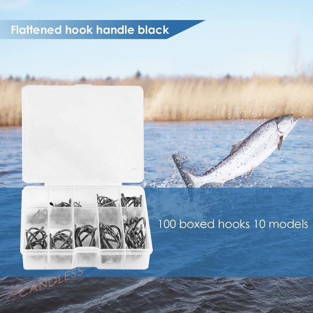 Set 100 Lưỡi Câu Cá Chuyên Dụng