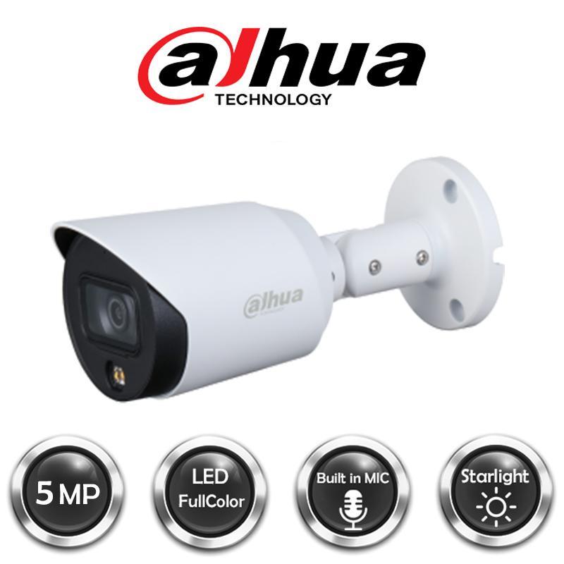 Camera HDCVI 5MP Full-Color DAHUA DH-HAC-HFW1509TP-LED - HÀNG CHÍNH HÃNG