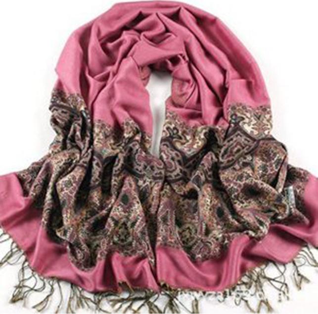 Khăn Pashmina Thêu Kim Tuyến – PMT903