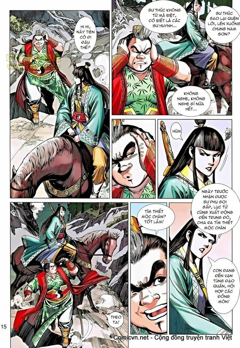 thiên tử truyền kỳ 8 - thương thiên bá hoàng chapter 40 15