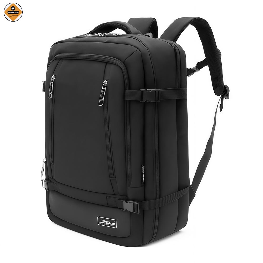 Balo đa năng cỡ lớn Xbags Leader Pro XB2010 màu đen, balo du lịch – đi làm đựng laptop 17 inch