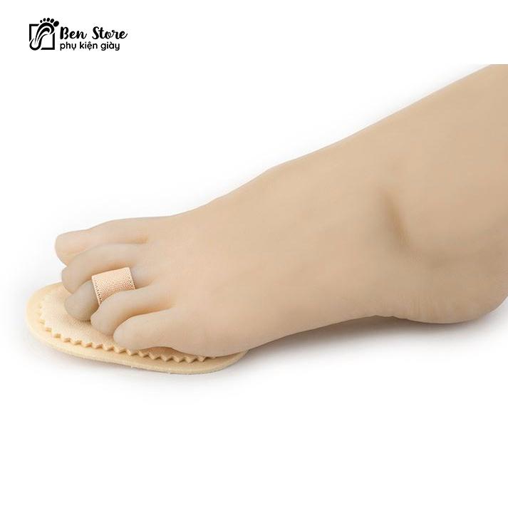 Đệm điều chỉnh dây đeo đàn hồi tách ngón chân chồng lên nhau #lot12