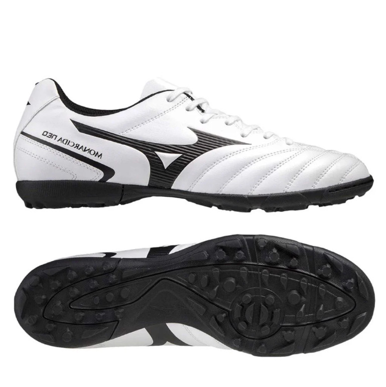 Giày Bóng Đá Mizuno Monarcida Neo II Select AS Trắng Đen - Hàng Chính Hãng
