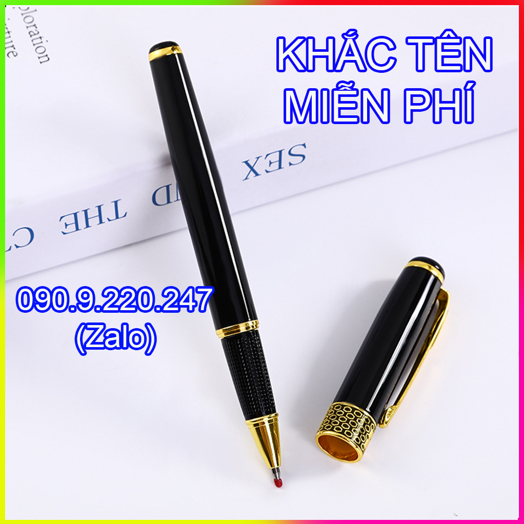 Bút ký khắc tên cao cấp thép nguyên khối LC002, sơn tĩnh cao cấp dành cho doanh nhân