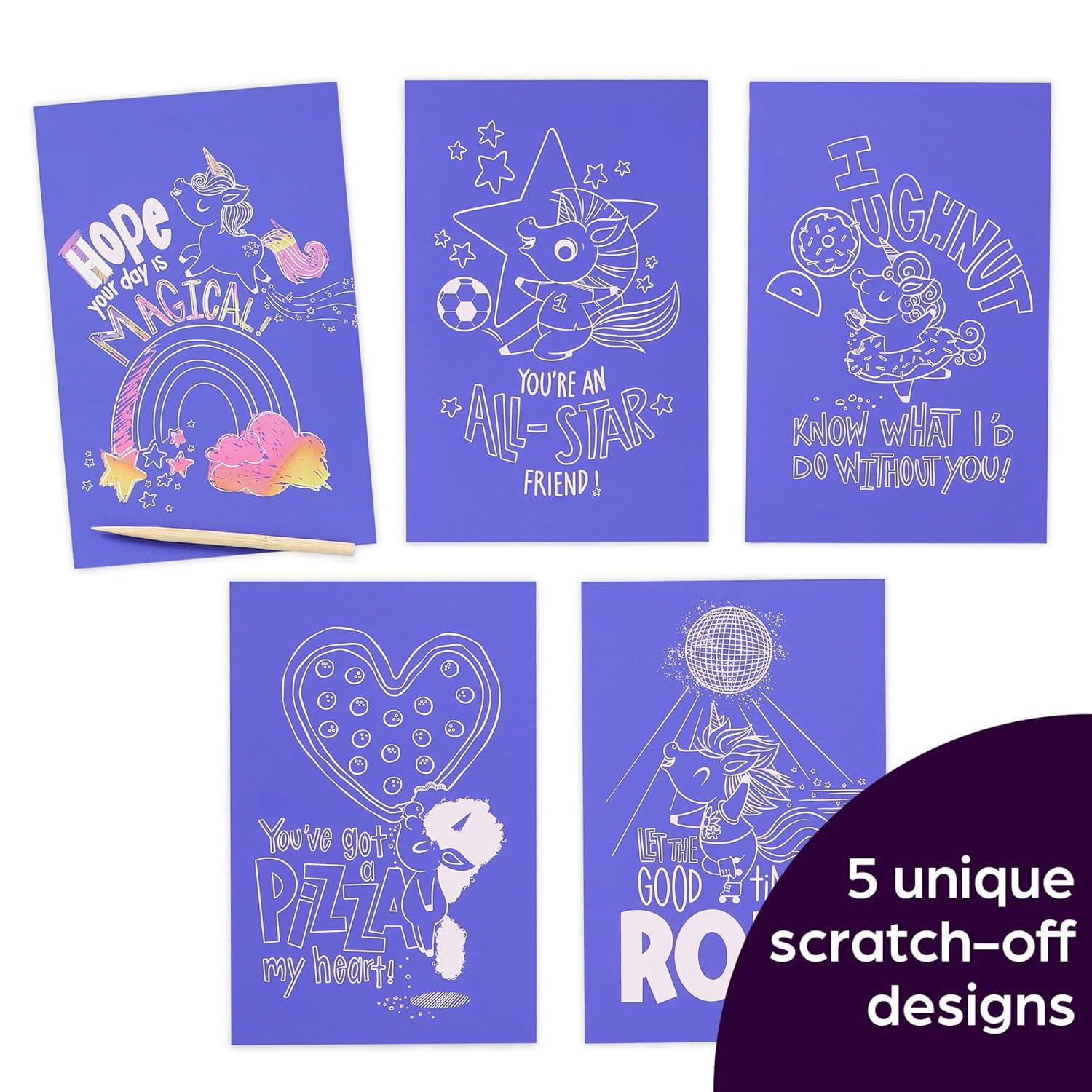 Sách ngoại văn: Scratch-And-Play - Unicorn Hidden Pictures