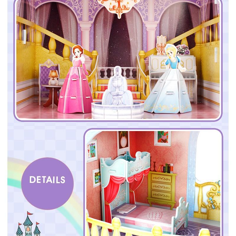 Mô hình giấy 3D - Fairytale Castle - P809h