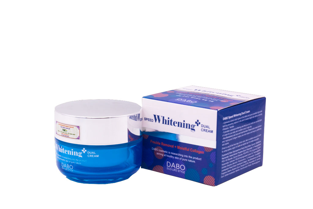 Kem dưỡng trắng da cao cấp Hàn Quốc Dabo Speed Whitening Dual Cream (50ml) – Hàng chính hãng.