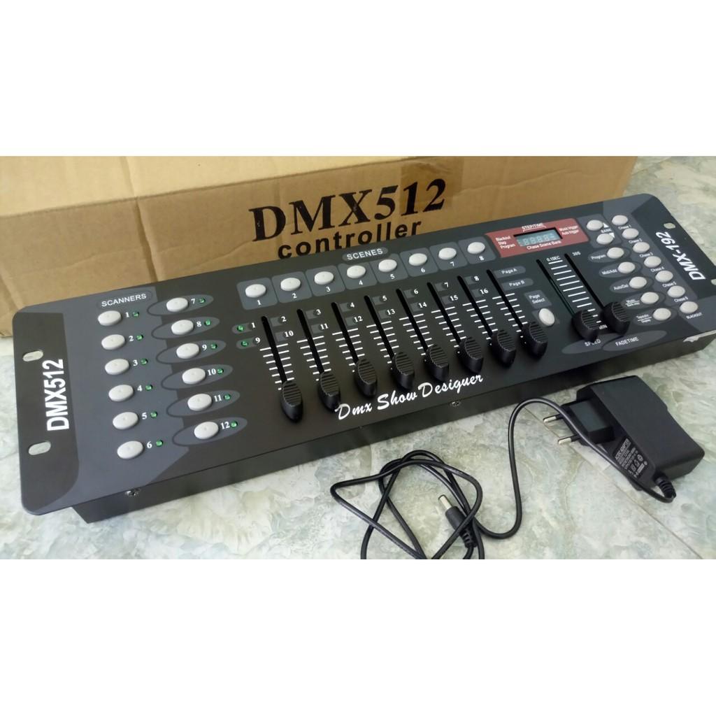 BÀN ĐIỀU KHIỂN ĐÈN SÂN KHẤU DMX 192 MIXER ĐIỀU KHIỂN ÁNH SÁNG