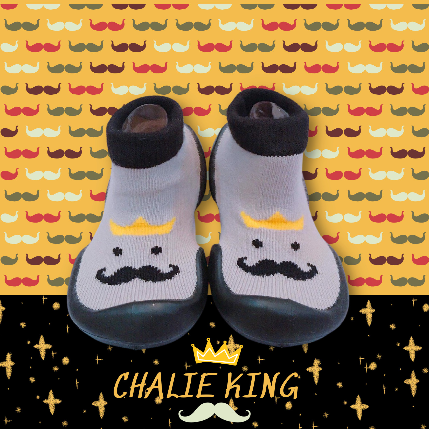 GGOMOOSIN GIÀY TẬP ĐI CHO BÉ CƯNG MADE IN KOREA charlie king
